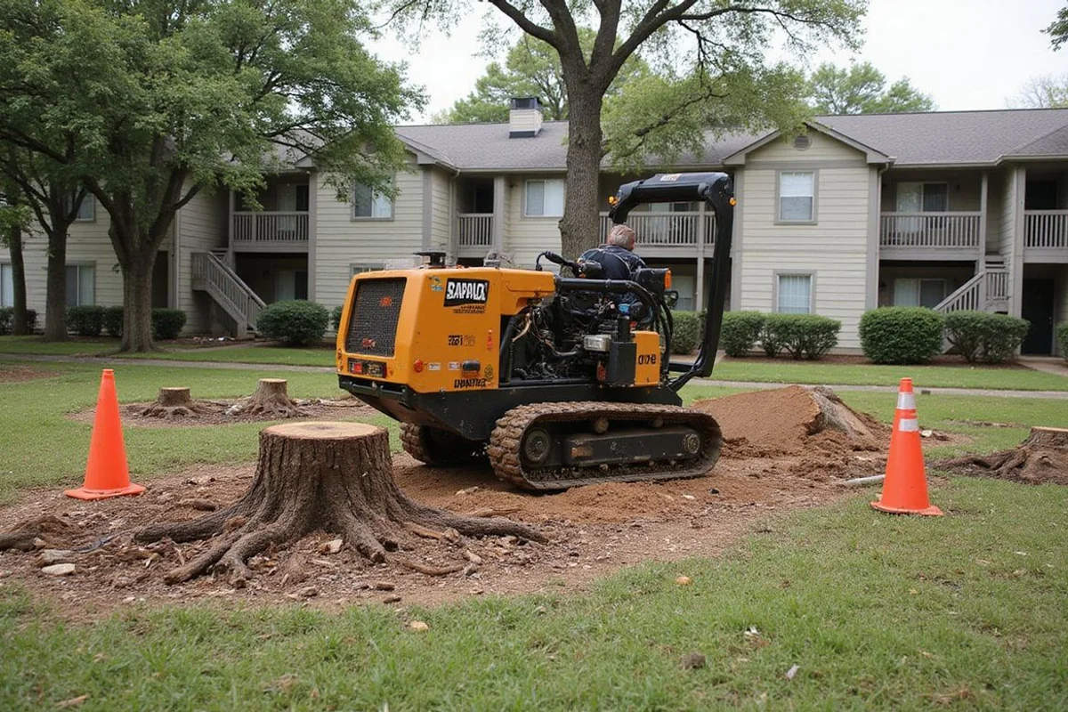 Commercial Stump Grinding